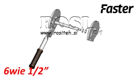 SVIRTIS MULTI-FASTER 6KRYPTYS 1/2 FIKSUOTA DALIS