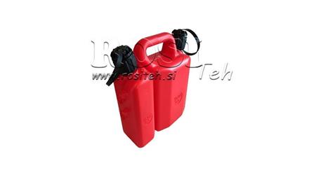 SERBATOIO PER CARBURANTE E OLIO 1.5lit e 3.5lit