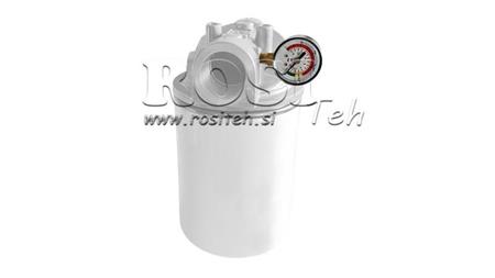 IMU-MITTA HYDRAULISELLE SUODATTIMELLE -1 - 0 BAR - 1/8