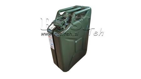 SERBATOIO CARBURANTE IN METALLO 20 lit