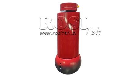 CILINDRO TELESCOPICO - MEILLER AUTOCARRO 5 STADI 174mm - corsa 28ton 1560mm