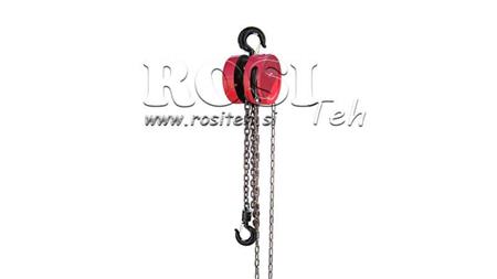 WCIĄGARKA ŁAŃCUCHOWA - WCIĄGARKA 1Ton x 2.5m