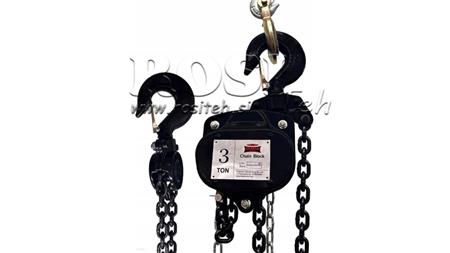 WCIĄGARKA ŁAŃCUCHOWA - WCIĄGARKA 3Ton x 3m