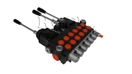 ZAWÓR HYD. 6xP40 2x JOYSTICK