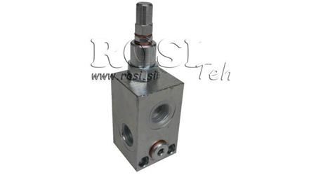 REGOLATORE DI PRESSIONE IDRAULICA VMP 1/2 10-180 BAR