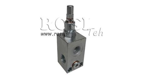 REGOLATORE DI PRESSIONE IDRAULICA VMP 1/4 10-180 BAR
