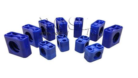 UCHWYT DO WĘŻA HYDRAULICZNEGO eco opakowanie (bez śrub) 10 KPL - FI 12mm