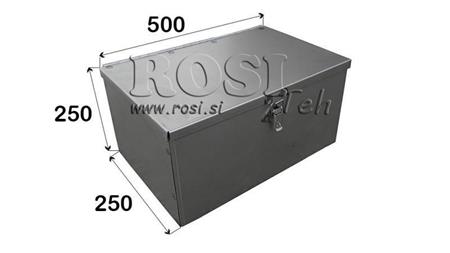 CAJA METÁLICA 500X250X250