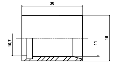 PTFE VOOLIKU KINNITUS SAE100 DN6 (1/4