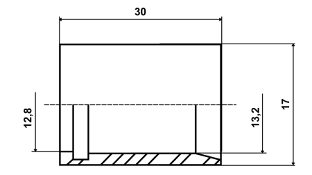 COLLIER POUR TUYAU PTFE SAE100 DN8 (5/16)