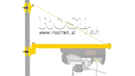 SUKAMAS RANKA ELEKTRINIAM KELTUVUI DWI 750 mm 1000 kg