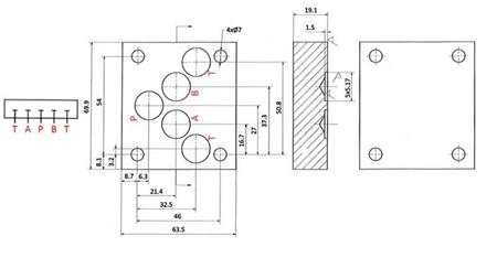 BASE CHIUSA CETOP5