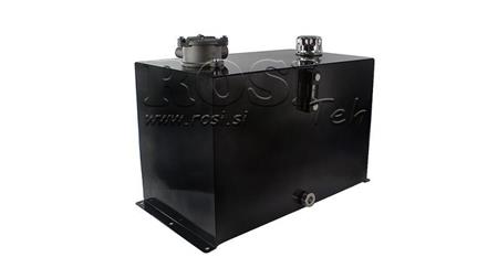 METALINIS REZERVUARAS 100 LITRŲ KUBAS 400x355x753mm SU ĮRANGA