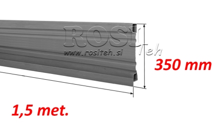SIDE FOR DUMP TRAILER 1,5 MET. - HØYDE 350 mm
