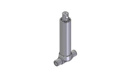2522F -TELESCOPIC ZYLINDER UNTERE – LOCH 2 STUFEN HUB 595 DURCHMESSER 80