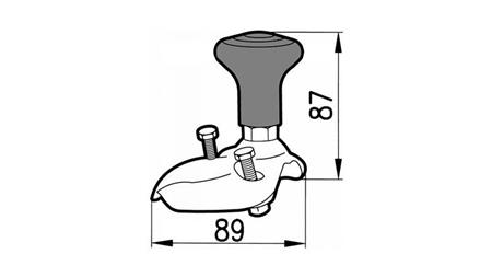 UCHWYT-KULA DO KIEROWNICY ŚREDNICA 360, 390, 400, 435
