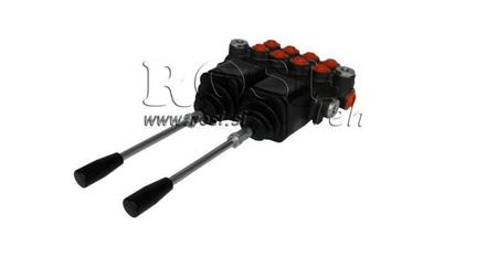 VALVOLA IDRAULICA 4xP40 2x JOYSTICK