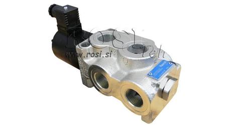 6-kelio vožtuvas 3/4 (6/2) 12V - 140lit
