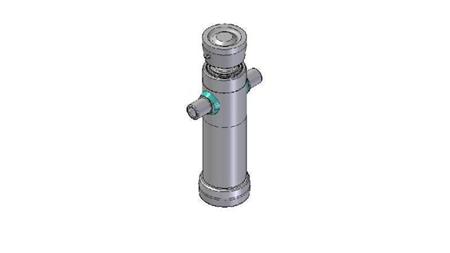 3021S -CYLINDER TELESKOPOWY STANDARD/KULKA 2 ETAPY SKOKU 495 ŚREDNICA 95