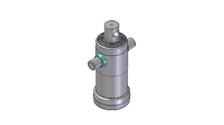 3042F -TELESCOPINIS CILINDRAS STANDARD/ANGOS 4 ETAPAI STROKE 830 FI 124