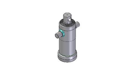 3043F -TELESCOPINIS CILINDRAS STANDARD/ANGOS 4 ETAPAI STROKE 950 FI 124
