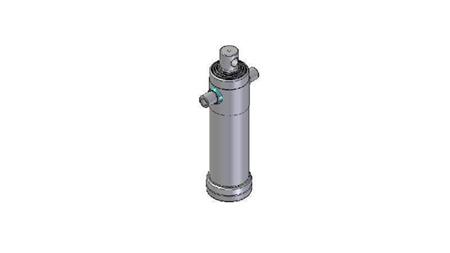3047F -TELESCOPISK Sylinder STANDARD/HULL 4 STAGER REISE 1510 DIAMETER 124