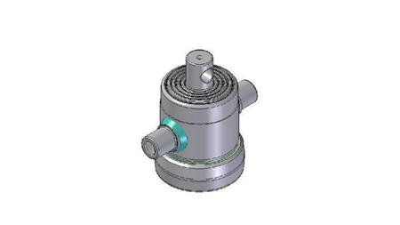 3090F -TELESCOPINIS CILINDRAS STANDARD/ANGOS 5 ETAPAI STROKE 500 FI 124