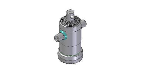 3091F -TELESCOPINIS CILINDRAS STANDARD/ANGOS 5 ETAPAI STROKE 840 FI 124
