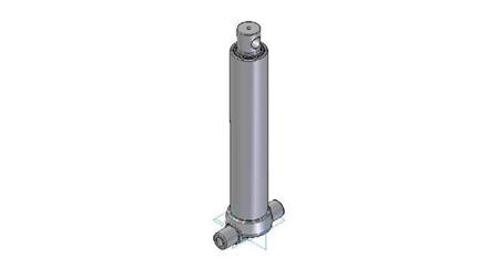 3525F -TELESCOPIC ZYLINDER UNTERE – LOCH 2 STUFEN HUB 895 DURCHMESSER 95
