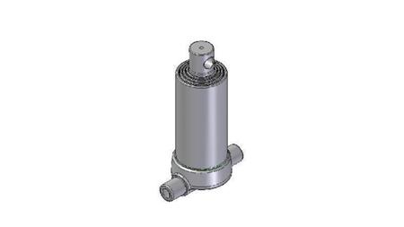 3542F -TELESCOPIC ZYLINDER UNTERE – LOCH 4 GRAD HUB 830 FI 124