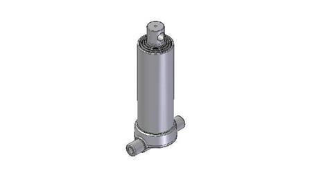3545F -TELESCOPIC ZYLINDER UNTERE – LOCH 4 GRAD HUB 1190 FI 124