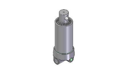 3631F -TELESCOPIC CYLINDER HOLE - LOCH 3 STUFEN REISE 593 FI 112