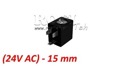 (15) EL. MAG. SPOL 24V AC 4VA FOR PNEUMATISK VENTIL 1/8