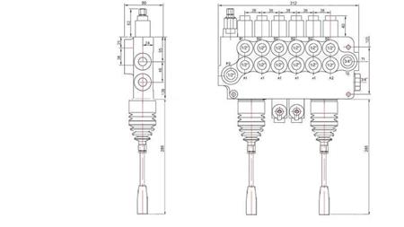 VALVOLA HID. 6xP80   2x JOYSTICK