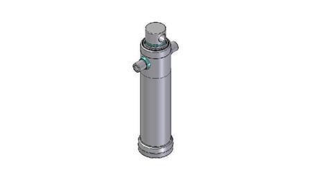 4026F -CYLINDER TELESKOPOWY STANDARD/OTWÓR 2 ETAPY SKOK 895 ŚREDNICA 124