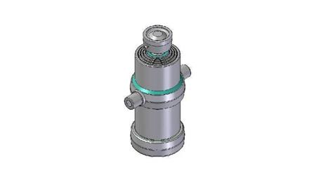 4071S -TELESCOPINIS CILINDRAS STANDARD/BALL 4 ETAPAI KELIAMOSIOS 970 DIAMETRAS 170