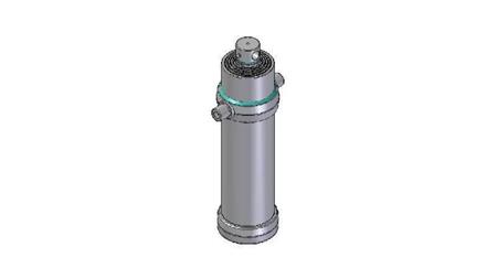 5011F -CILINDRO TELESCOPICO STANDARD/BUCO 5 STADI CORSO 2990 FI 190