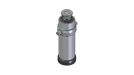 5037S -TELESCOPINIS CILINDRAS STANDARD/BALL 5 ETAPAI SMŪGIS 2925 DIAMETRAS 215