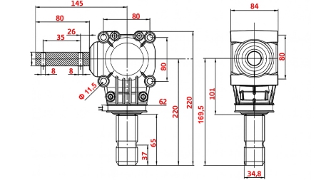 KAMPINIS PAVARŲ DĖŽĖ L-150J 1:1 (12HP-9KW)