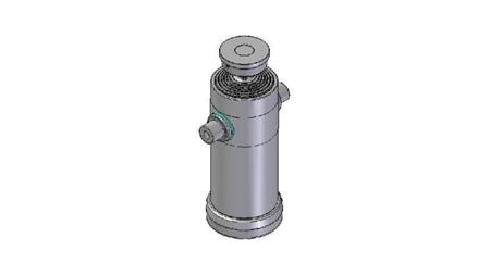 6068S -CYLINDER TELESCOPICZNY STANDARD/BALL 6 ETAPÓW SKOK 3220 ŚREDNICA 240