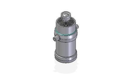 7053S - CILINDRO TELESCOPICO STANDARD/BALL 7 STADI CORSO 2555 DIAMETRO 215
