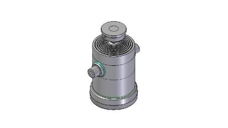 8053S -TELESCOPINIS CILINDRAS STANDARD/BALL 8 ETAPAI STROKE 2465 DIAMETRAS 300