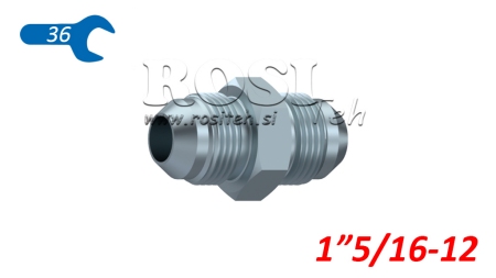 HIDRAULINIS DUAL VOŽTUVAS JIC74° 1”5/16-12 1”5/16-12