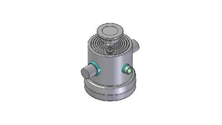 8300S -TELESCOPIC CYLINDER STANDARD/BALL 8 STUFEN HUB 1000 DURCHMESSER 190