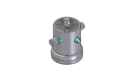 8301F -TELESCOPIC ZYLINDER STANDARD/LOCH 8 STUFEN HUB 1320 DURCHMESSER 190