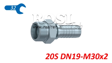 HIDRAULINĖ SĄSAJA CES 20 SU VYRU DN19-M30X2