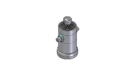 9013S -TELESCOPINIS CILINDRAS STANDARD/BALL 9 ETAPAI STROKE 2960 DIAMETRAS 240