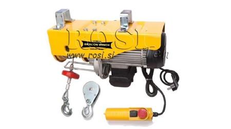 230 V ELEKTRINIS VYNIOJIMAS DWI 400/800 kg