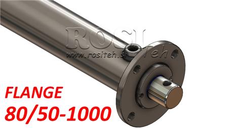 FLANŻA CYLINDRA HYDRAULICZNEGO 80/50-1000