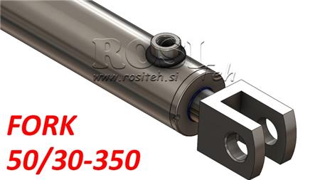 HYDRAULISK CYLINDER FORK 50/30-350